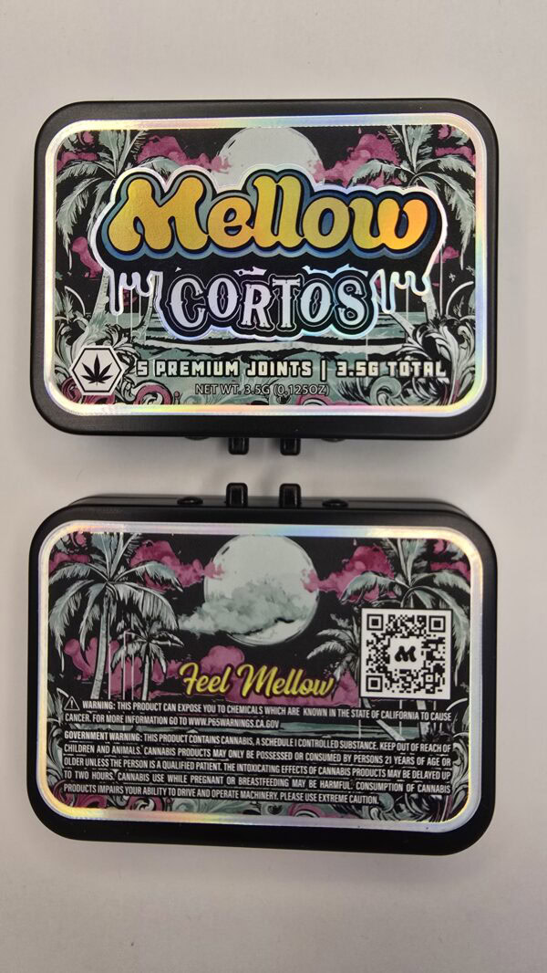 Mellow Cortos - 5 Premium Joints - Ice Hash Infused - Image 3